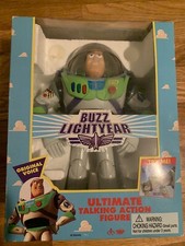 Original Toy Story Buzz Lightyear Ultimate Talking Action Figure Thinkway 1995