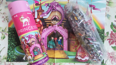 2 Puzzle Set Dance & Princess by Crocodile Creek w/ 2 Posters 100 Pcs Age 5+ New