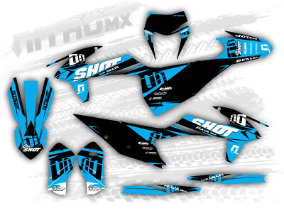 NitroMX Graphic Kit for KTM EXC EXC-F XC-W XCF-W 2020 2021 2022 2023 Decals