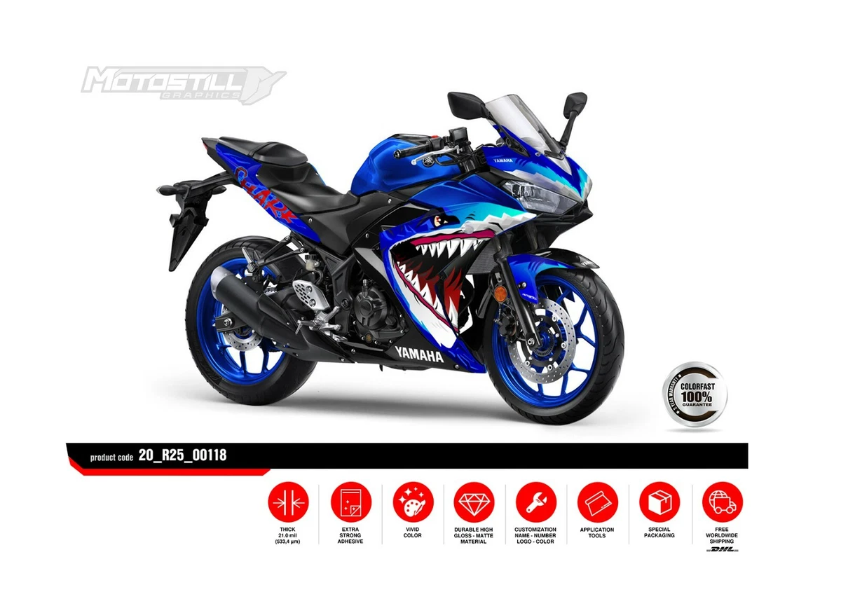 Decal cheap yamaha r25