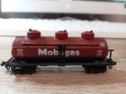LIFE-LIKE, N SCALE. TANK CAR. MOBILGAS. W/METAL WHEELS. FREE SHIPPING — photo 1