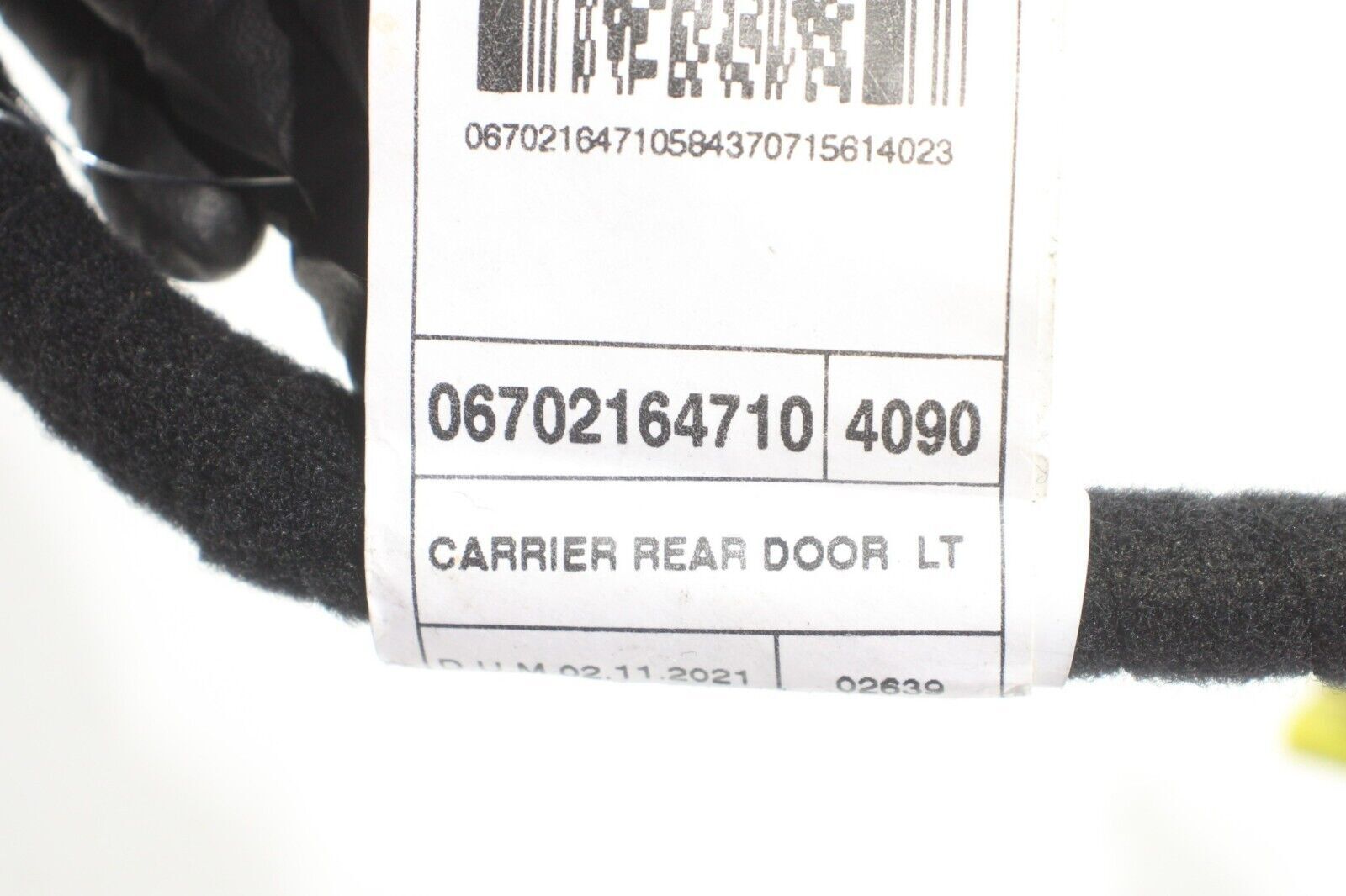 2023 - 2024 MASERATI GRECALE REAR LEFT DRIVER SIDE DOOR WIRE WIRING HARNESS OEM
