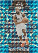 2022-23 Panini Mosaic Tim Hardaway Jr Blue Prizm SP #37 Dallas Mavericks