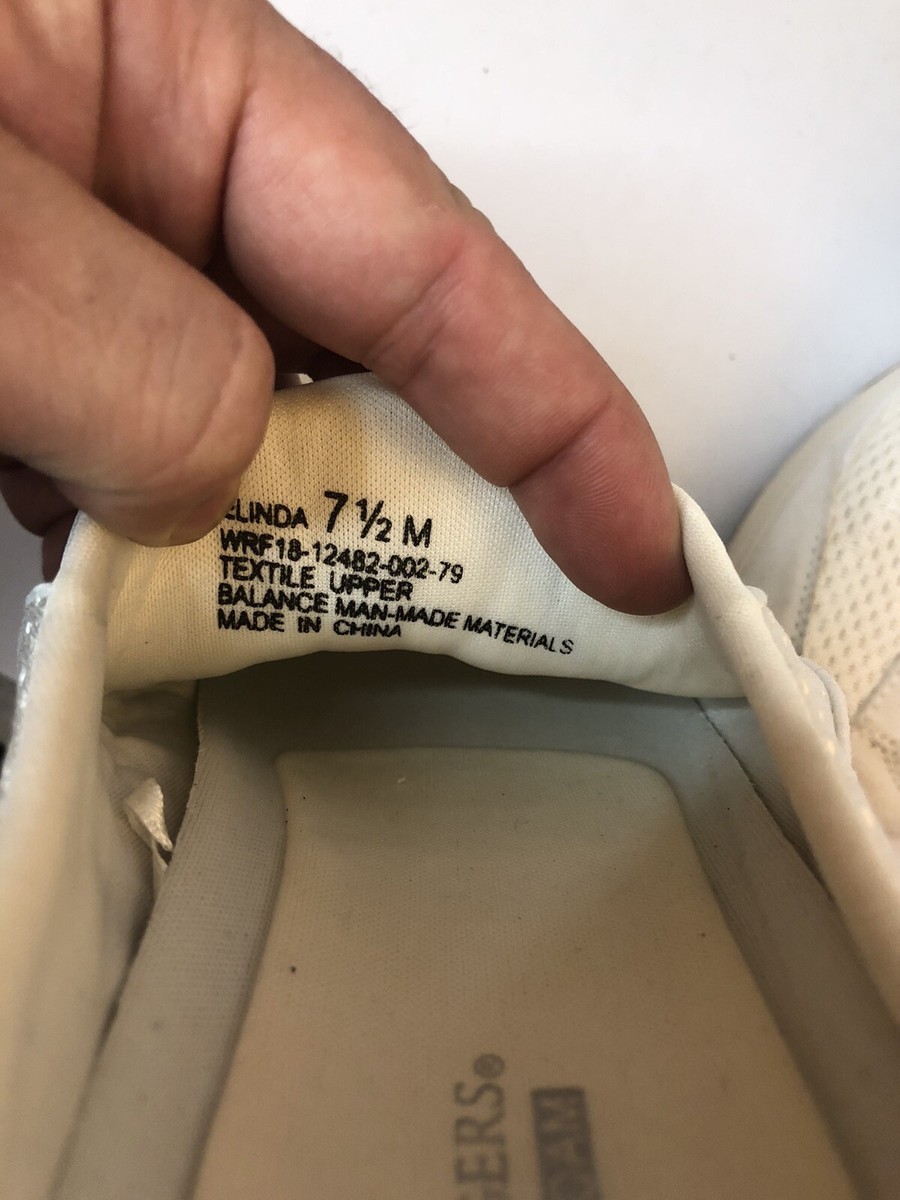 Kim Rogers Elinda Women's Open Back Slide Memory Sandal White Sz7