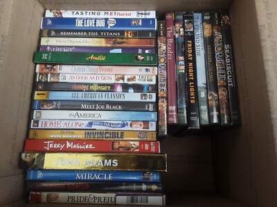 Lot of 28 family inspirational CLASSICS,DVD MOVIES, amazing titles   trl1/#112