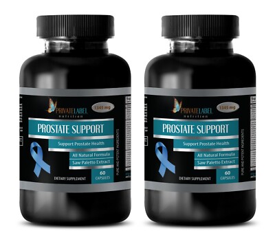 Prostate Support Health Formula. Healthy Urinary Tract - 120 Capsules, 2 Bottles