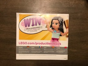:-) LEGO Friends 41093 Heartlake Hair Salon User Manual Only :-)