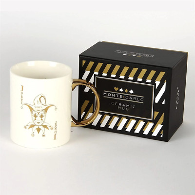 Monte Carlo Casino Motto Event - Joker Keramiktasse in Geschenkbox