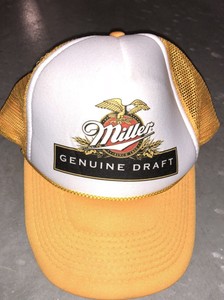 vintage miller lite hat
