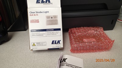 ELK Products ELK-SL1C Clear Strobe Light NEW