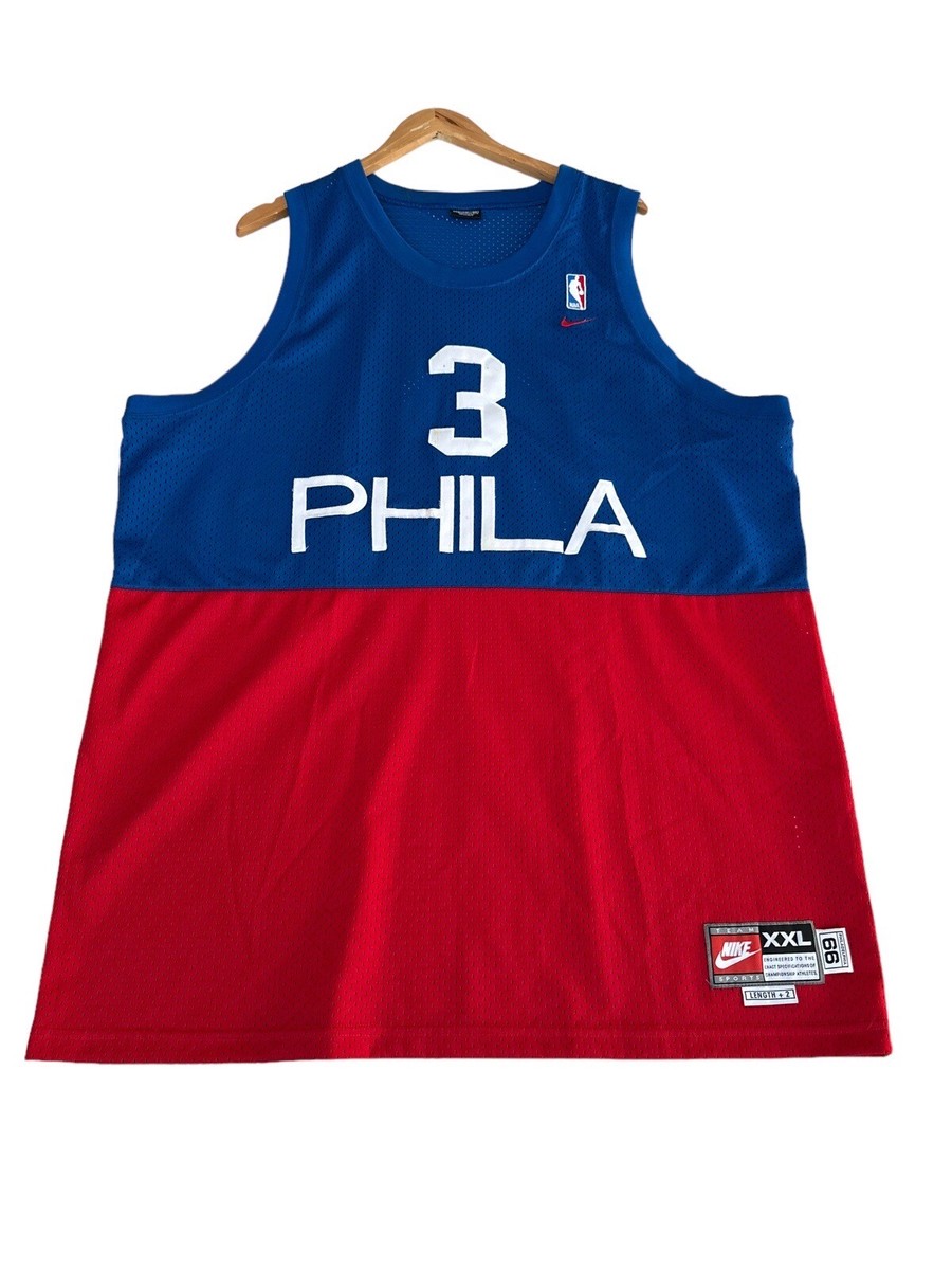 超ビッグサイズ3XL　アイバーソン　76ers　ユニフォーム　ビンテージ　ナイキ 超ビッグサイズ3XL アイバーソン 76ers ユニフォーム ビンテージ