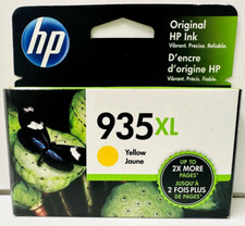 1 New Genuine HP 935XL YELLOW JAUNE Ink Cartridges Officejet Expired 11/2019