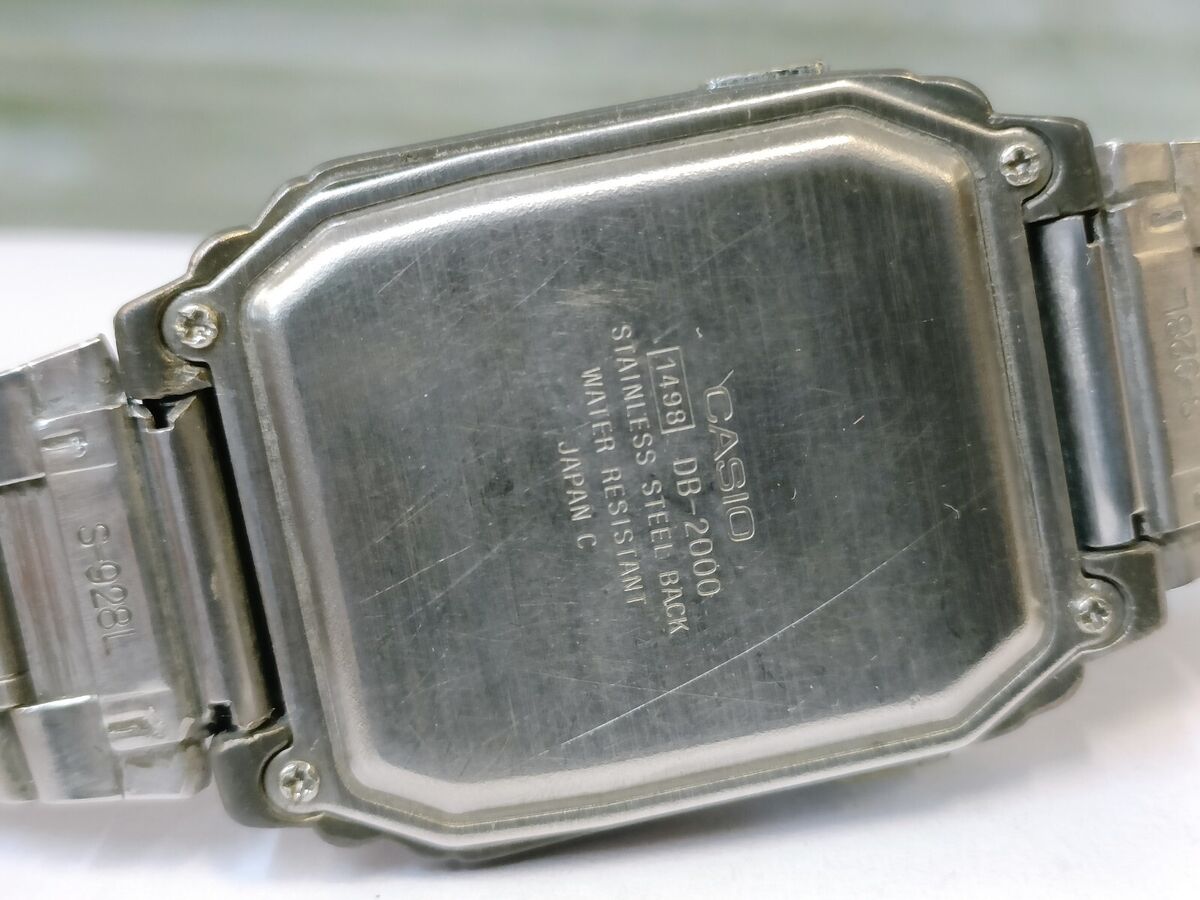 CASIO MEMORY PROTECT 200 HOTBIZ DIGITAL QUARTZ DB-2000 JAPAN CASIO MEMORY PROTECT 200 HOTBIZ DIGITAL QUARTZ DB-2000 JAPAN