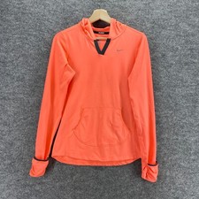 Nike Activewear Hoodie Women S Pink Hooded Dr...