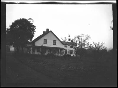 Henry Cox House west side of Little Neck Road north of Mario- New York Old Photo