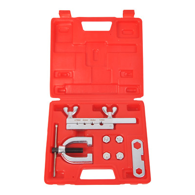 9 Pcs ISO/Bubble Flaring Tool Kit Adapters For 4.75mm 6mm 8mm Car Universal Tool