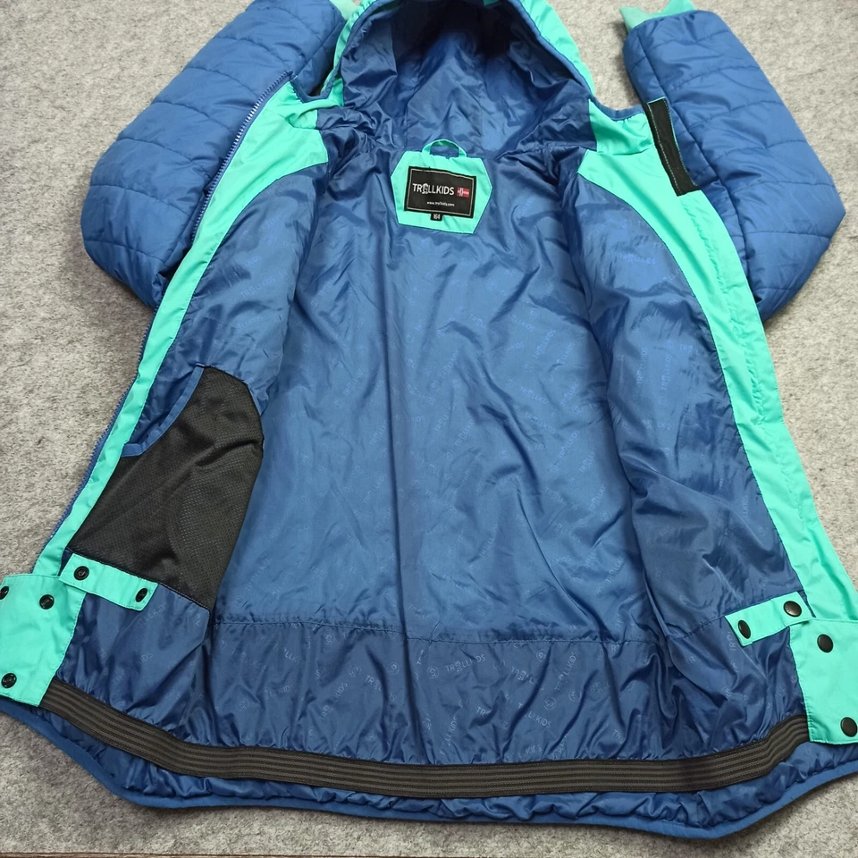 Défaut TROLLKIDS Veste Ski 164 13-14Y Hiver Snowboard Neige Jeunes Garçon Fille - Photo 3/4