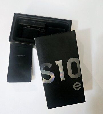 RETAIL BOX ONLY Samsung Galaxy S10e 128gb  Excellent Condition 