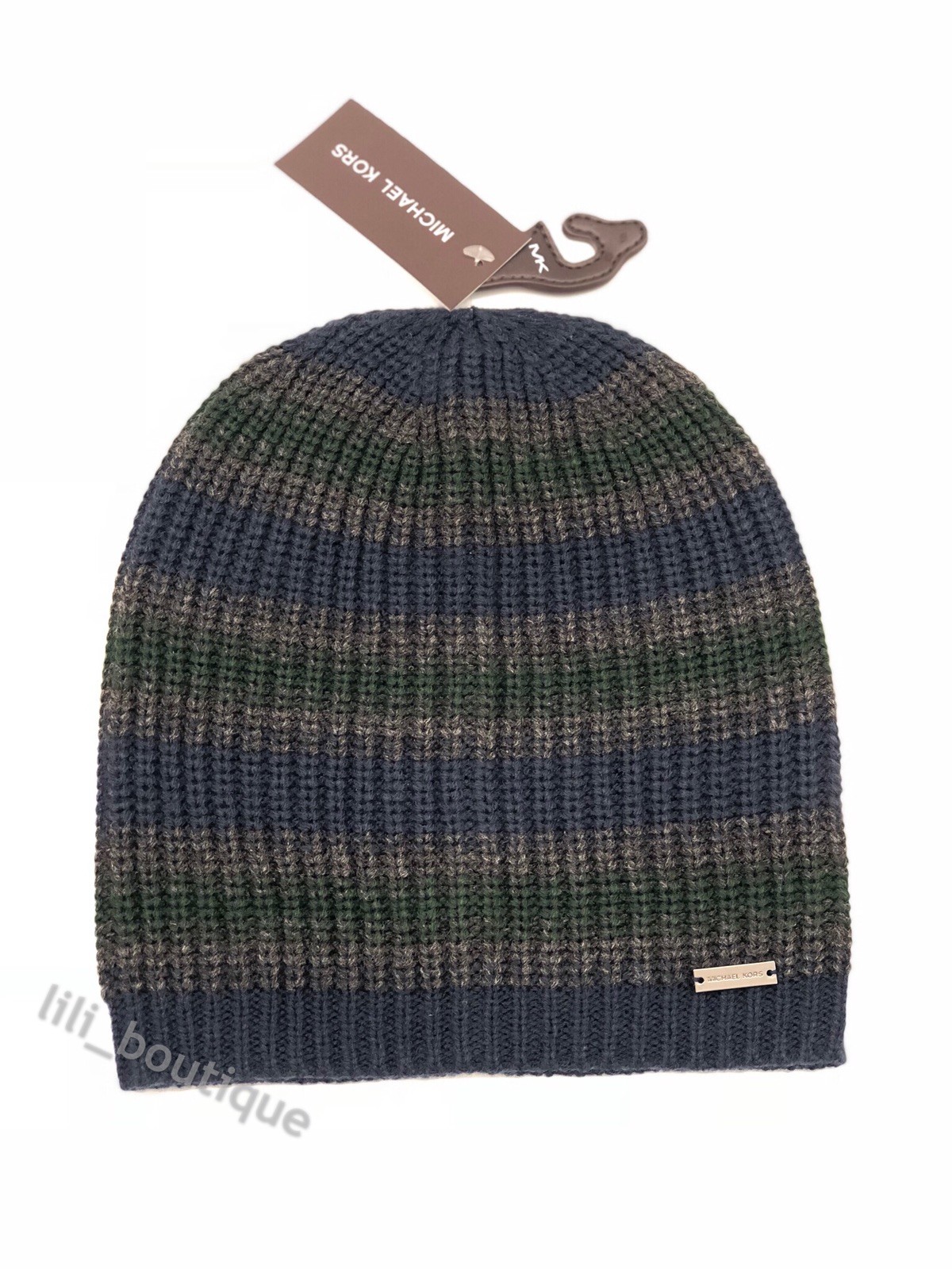 mens navy beanie hat
