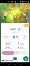 Pok mon Go Trade Shiny Latias Level 50 3 Moves - 1 mill dust trade