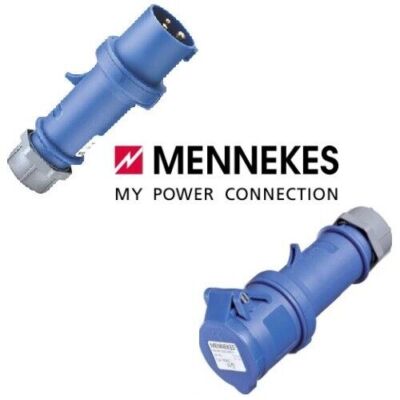 MENNEKES CEE Stecker 148A Kupplung 180AC ProTOP 3-polig 230V 16A 6h Caravan