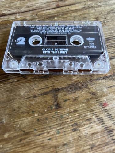 GLORIA ESTEFAN Into the Light Cassette Tape NEW EPIC  - Picture 4 of 8