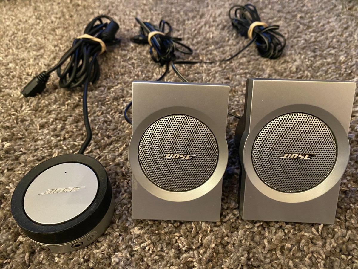 Bose Companion 3 Multimedia Speaker System w Audio Control