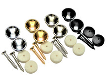 Oversized 17mm Strap Buttons for Fender Strat Tele with thick felt washers