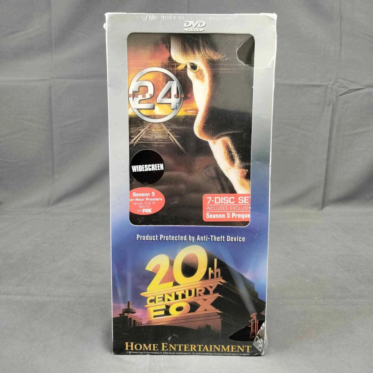 Twenty Four (24) Season 4-7 Disc DVD Set WideScreen Box Set NEW