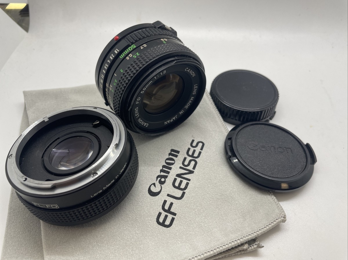 Canon - 【Mえ1272】キヤノン Canon NENS FD 50mm 1:1.8 Canon Lens FD 50MM 1:1.8 Lens for FD Mount Canon SLR Film
