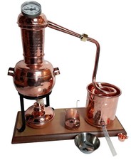 Dr. Richter Destille, Modell "Kalif" mit Aromakorb und Thermometer 0,5L