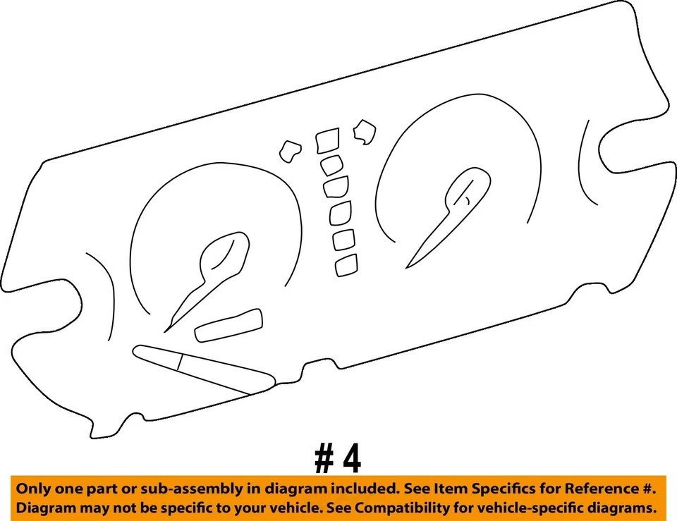 Medidor de velocímetro usado se adapta a: 1998 Lexus ES300 velocímetro-tacómetro placa frontal Foto 3 de 4