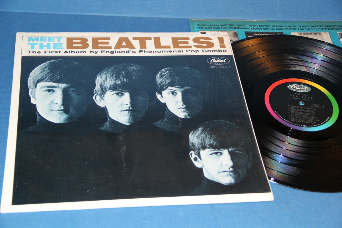 MEET THE BEATLES CAPITOL T-2047 MONO NM- IN SHRINK ORIGINAL 1964