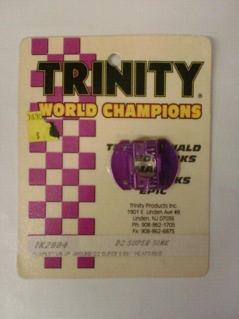 trinity world champions - tk2004 wrap around d2 super sink heatsinks
