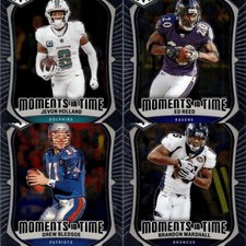 2024 Panini Mosaic Football Moments in Time Insert You Pick Complete Your Set
