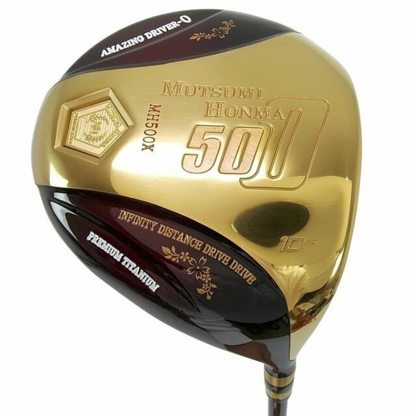 Mutsumi Honma MH500X Houou Titanium Driver 10.5 SR