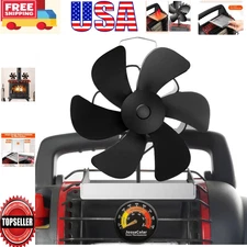 Versatile Heat Powered Fan with Increased Fuel Efficiency for Heaters and Stoves