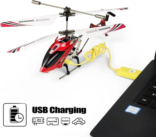 Kids RC Helicopter Remote Control Plane SYMA S107G Rechargeable Drone Toy Gift - Picture 13 of 33