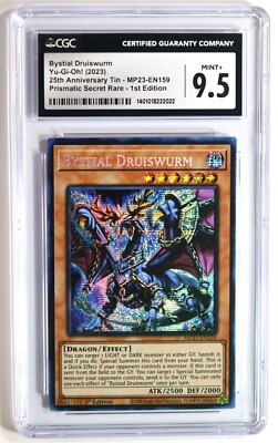 Yugioh Abgeheuerlicher Druiswurm MP23-DE159 Secret Rare - 1. Auflage Deutsch Mit Fieldcenter