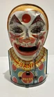 J Chein Circus Clown Mechanical Bank Tin Toy