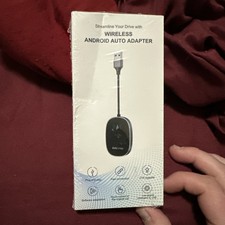 Android Auto Wireless Adapter for Cars-Built-in Wired Android Auto Easy Setup