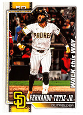 2026 TOPPS FERNANDO TATIS JR. RARE PHOTO VARIATION 