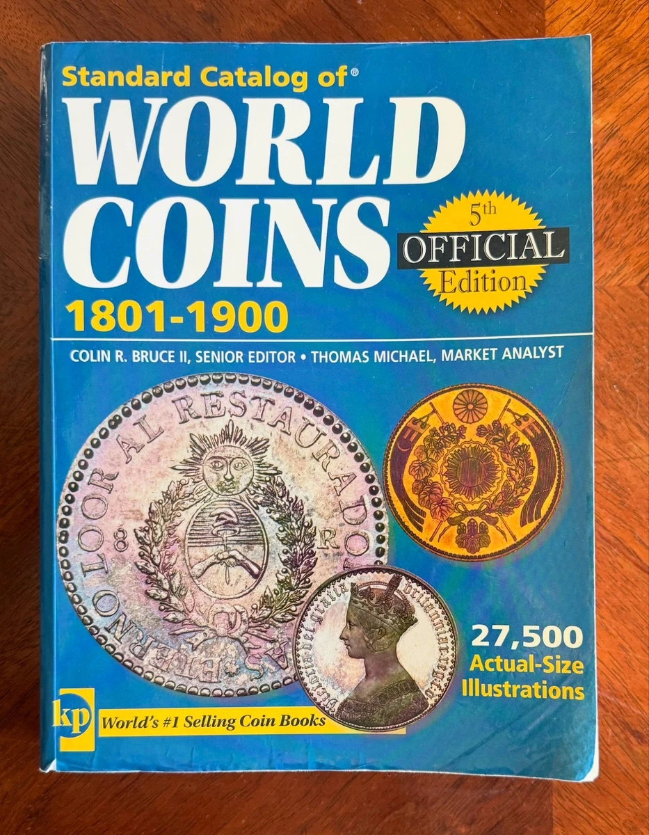 25+ Standard Catalog World Coins Coin & Paper Money Publications