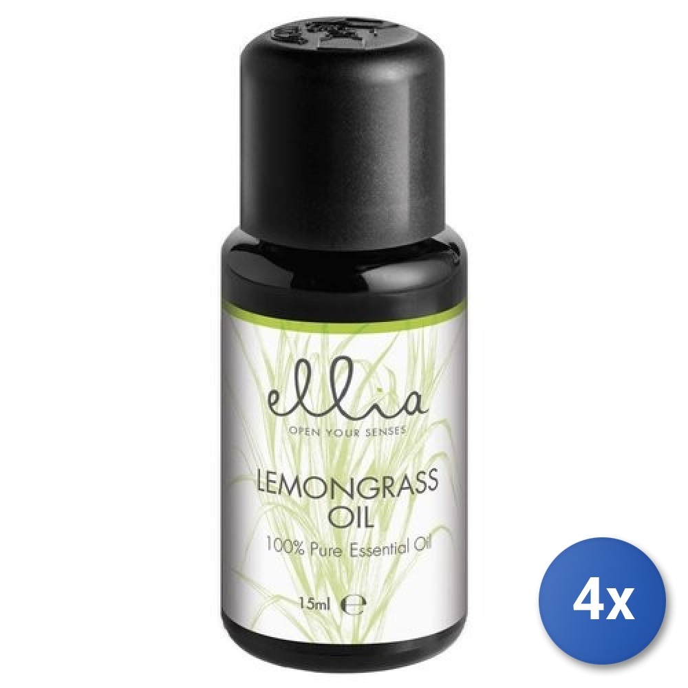 Homedics ARM-EO15LMG-WW Lemongrass 4 Pack - Olio Essenziale Diffusore