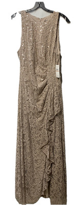 Alex Evenings Mother of The Bride Dress, Long Sleeveless Dress Size 12 Petite