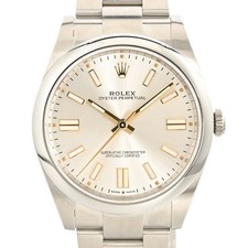 ROLEX Rolex 124300 Silver Case Size 41mm Men's Used Watch #101126