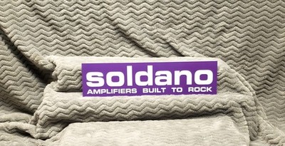 Soldano Amplifiers Sticker BIG