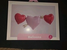 Globos Heart 3 Ct