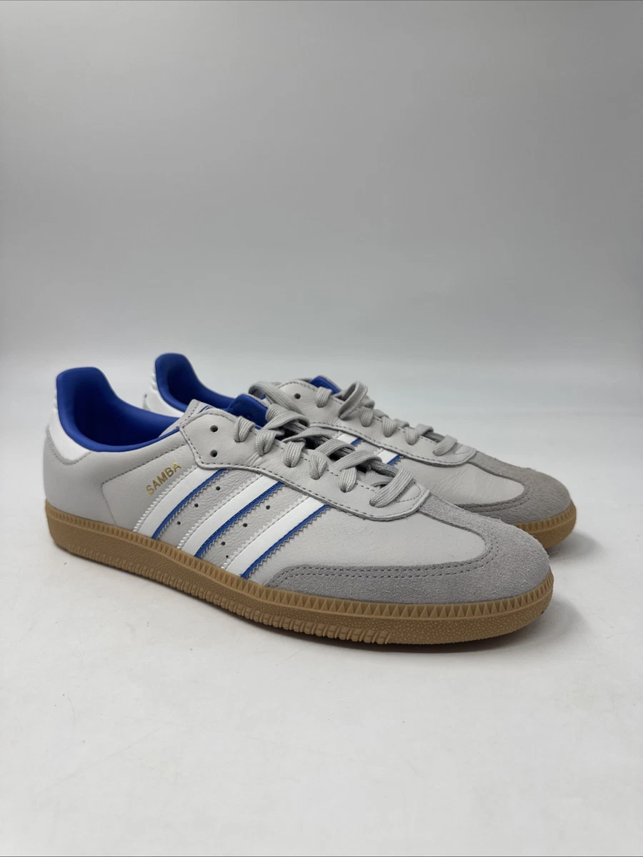 Adidas Samba OG Two Tone Stripes - Grey Blue for sale | eBay