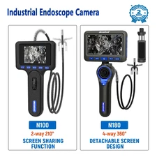 Endoscope Camera Inspection Camera Articulating Borescope 6.25mm with LED Lights